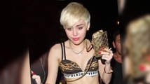 Miley Cyrus de fiesta con Louis Walsh