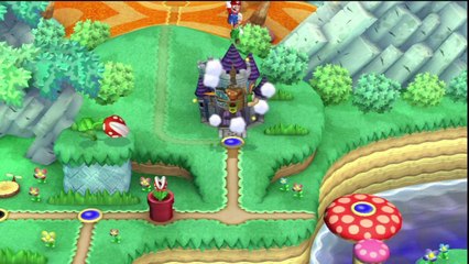 New Super Mario Bros. U - Plaine du Grand Chêne - 1-Château : Château Tremblotte de Lemmy