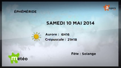 METEO MAI 2014 [S.5] [E.10] - Météo locale - Prévisions du samedi 10 mai 2014