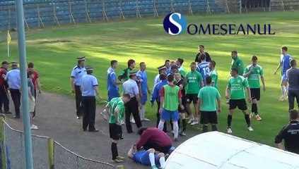 FOTBAL playout Unirea Dej - Sanatatea Cluj 2-1