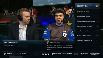 EGL12 : Post WBR3 Interview with TCM MarkyB
