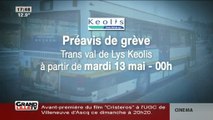 Préavis de grève à Kéolis