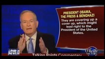 Bill O'Reilly Tears Into 'Dishonest' Media Ignoring Benghazi to Protect Obama