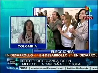 Irrumpen Santos y Uribe en el "reventón" electoral de Colombia