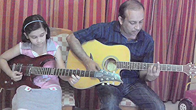 Jana Gana Mana on Guitar