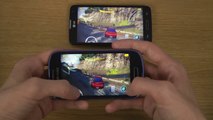 Asphalt 8 LG L90 vs. Samsung Galaxy S3 Mini Gameplay Comparison