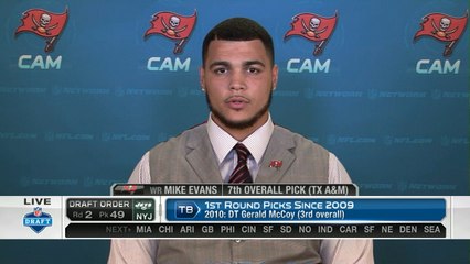 Mike Evans: Manziel should have gone first