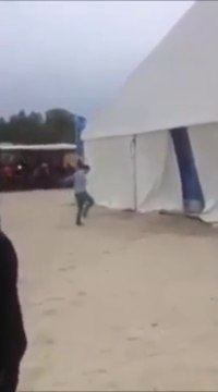 Drunk guy dancing with style... He can't walk but he can dance!