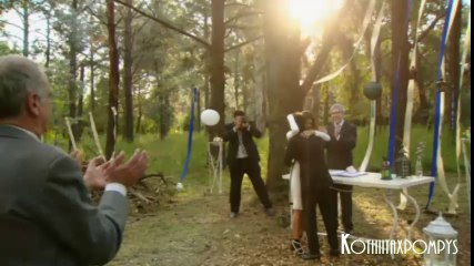 El momento más feliz para Tania y Simón se casaron