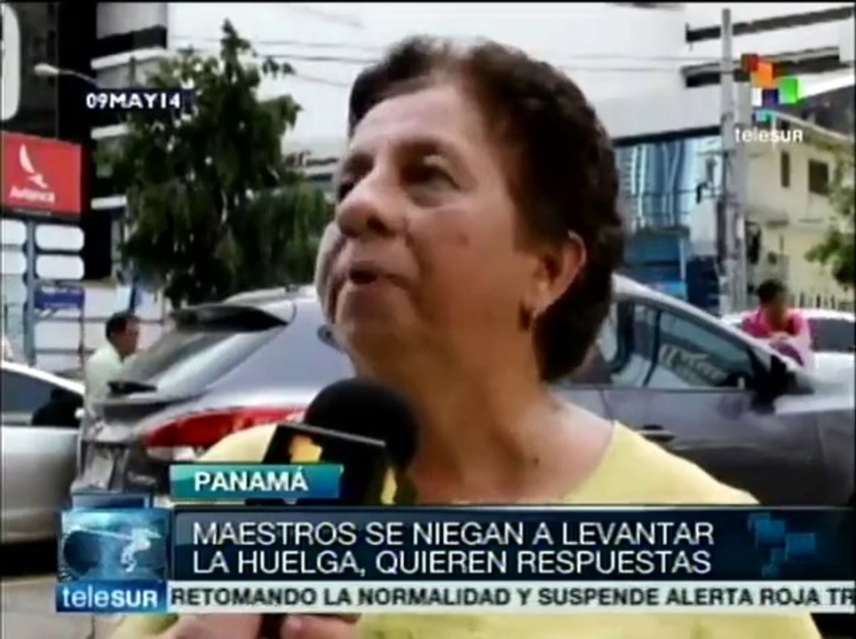 Educadores de Panamá continúan en huelga