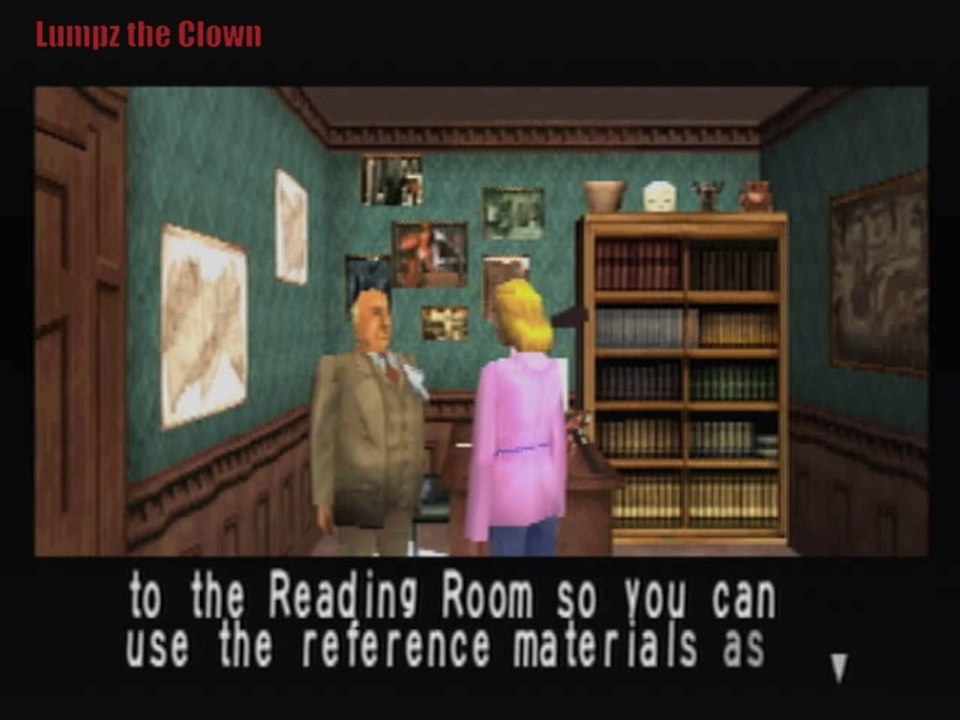 Let's Play Clock Tower (PS1) with Lumpz the Clown: Helen Scenario 2