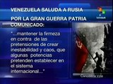 Venezuela saluda los 69 años de la victoria rusa sobre el nazismo