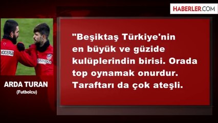 Arda Turan'dan Diego'ya: Beşiktaş'a Gidersen Pişman Olmazsın