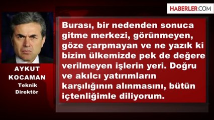 Aykut Kocaman: Kendimi Toparladım