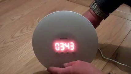 Philips Wake-Up Light Alarm Clock HF3500 Review