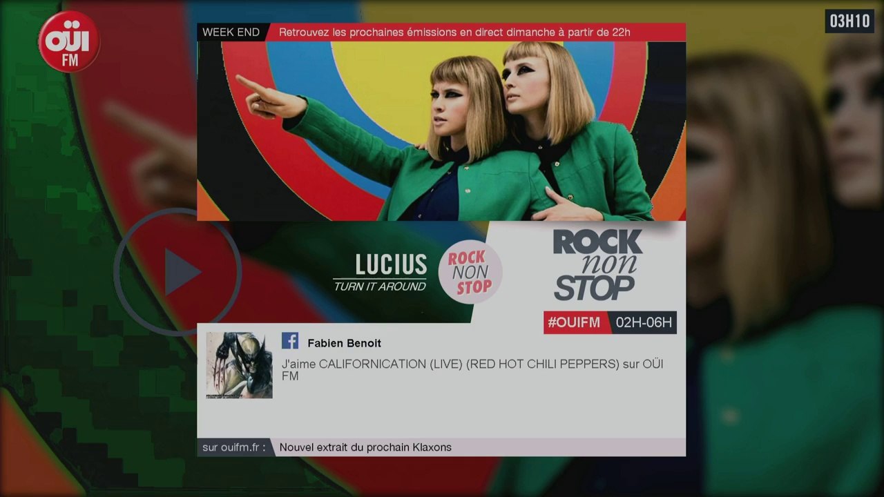 OUI FM TELE Live