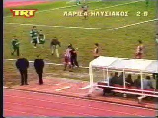 20η ΑΕΛ-Ηλυσιακός 2-0 2003-04  Το 2-0 Κοντοδήμος