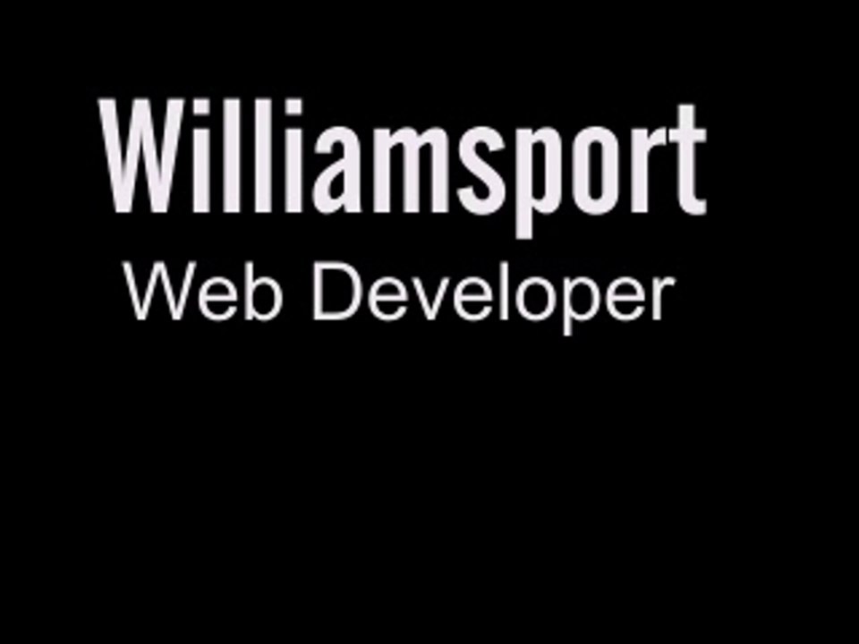 Williamsport Web Developer Random
