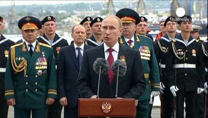 L'UE et les États-Unis indignés par la visite de Vladimir Poutine en Crimée