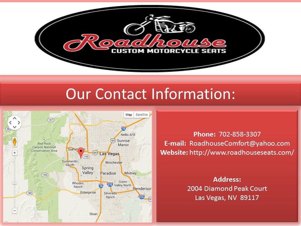 Roadhouse Seats motorcycle seats for sale