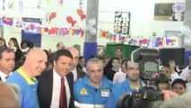 Genova - Il Presidente del Consiglio, Matteo Renzi, in visita a Genova (08.05.14)