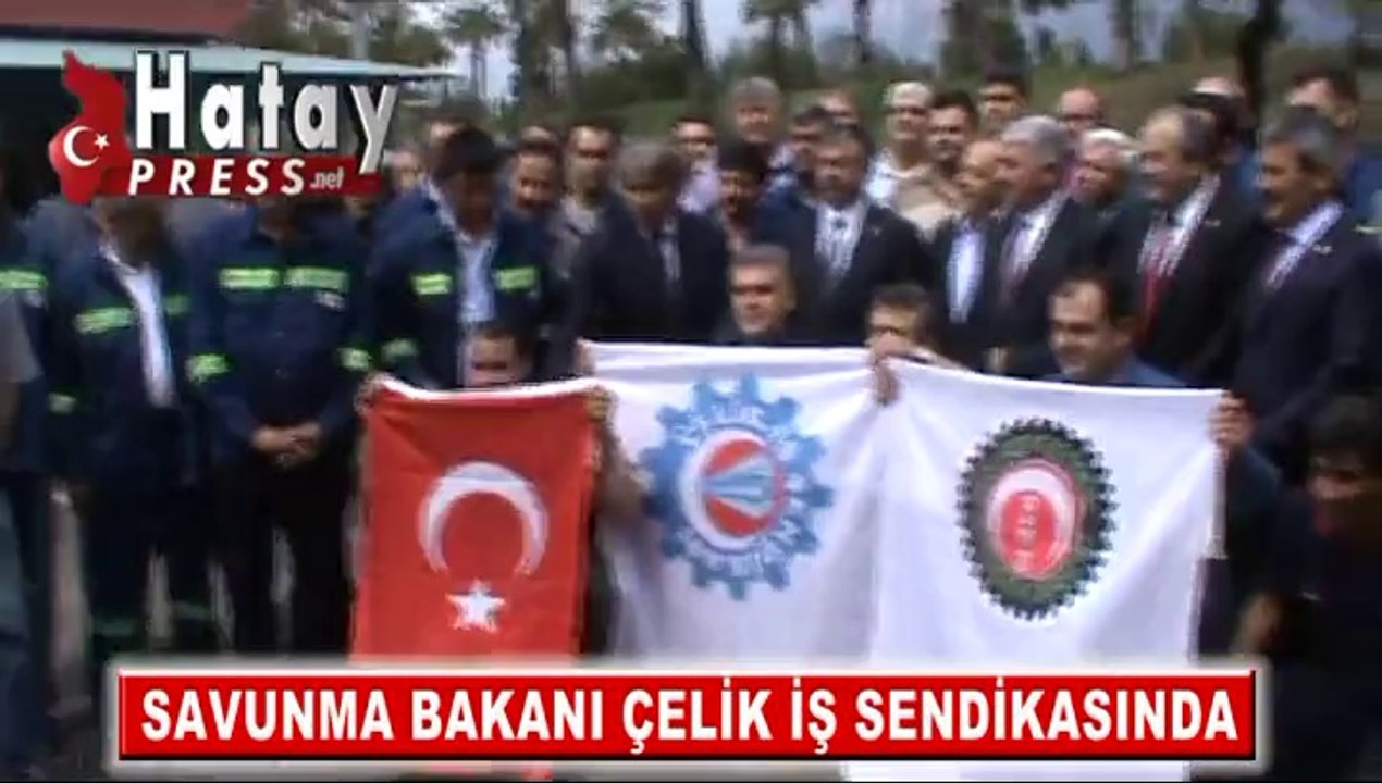 SAVUNMA BAKANI ÇELİK İŞ SENDİKASINDA_x264