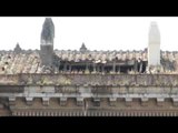 Caserta - Crolla parte del tetto della Reggia (09.05.14)