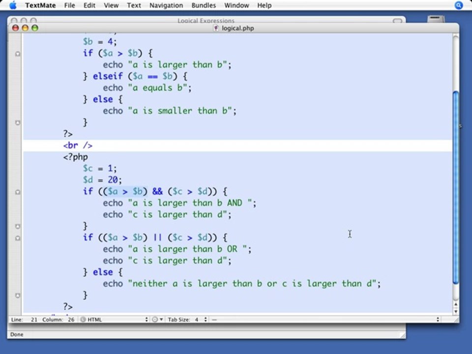 PHP Lesson 08 - Control Structures Part 2