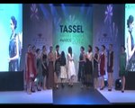 Hrishita Bhatt on ramp at Tassel fashion awards