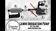 Irrigation Pump for ponds or lakes to water a garden or lawn