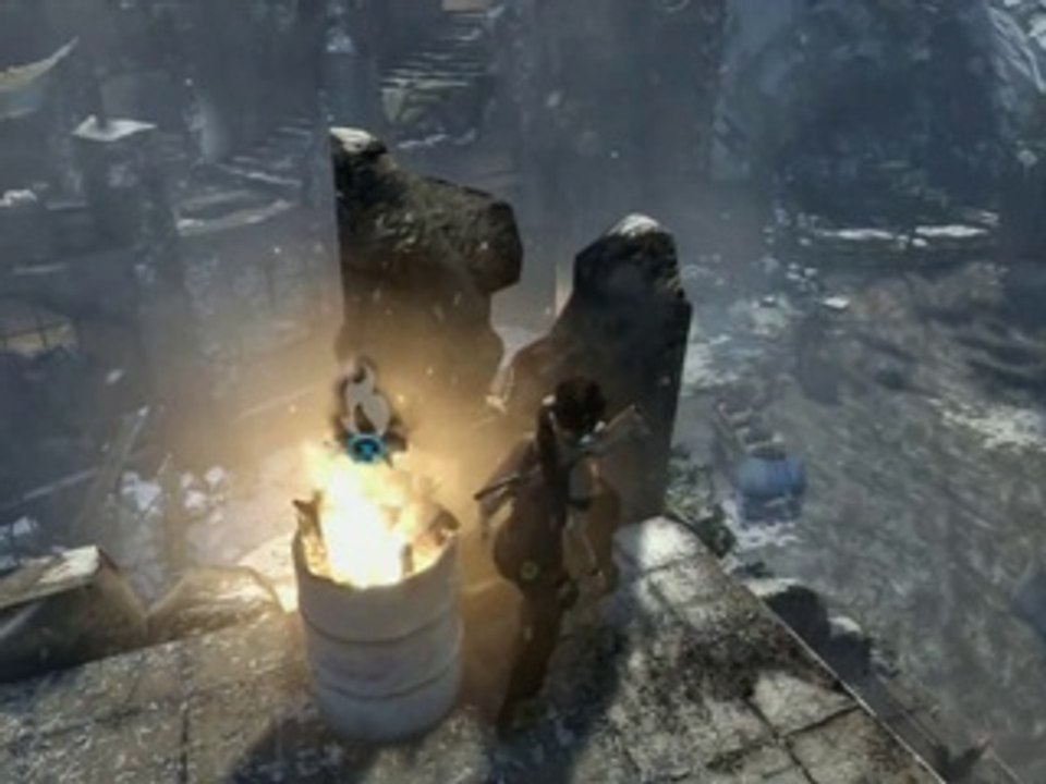 Tomb Raider_7.5_L'extérieur de la base_La carte au trésor