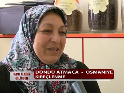 KİREÇLENME HASTALIĞI VARDI ŞİFALI BİTKİLERİ KULLANDI