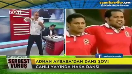 Adnan Aybaba'nın Haka Dansı
