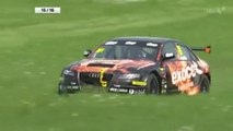 Thruxton2014 Race 2 Austin and Foster Big Crash Red Flag