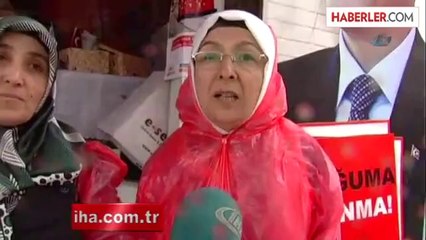 Ak Partili Kadınlardan, 'Çocuğuma Dokunma' Eylemi