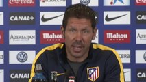 A Simeone le hace gracia que le pidan entradas, no tanto ver a Filipe Luis y Miranda sin Mundial