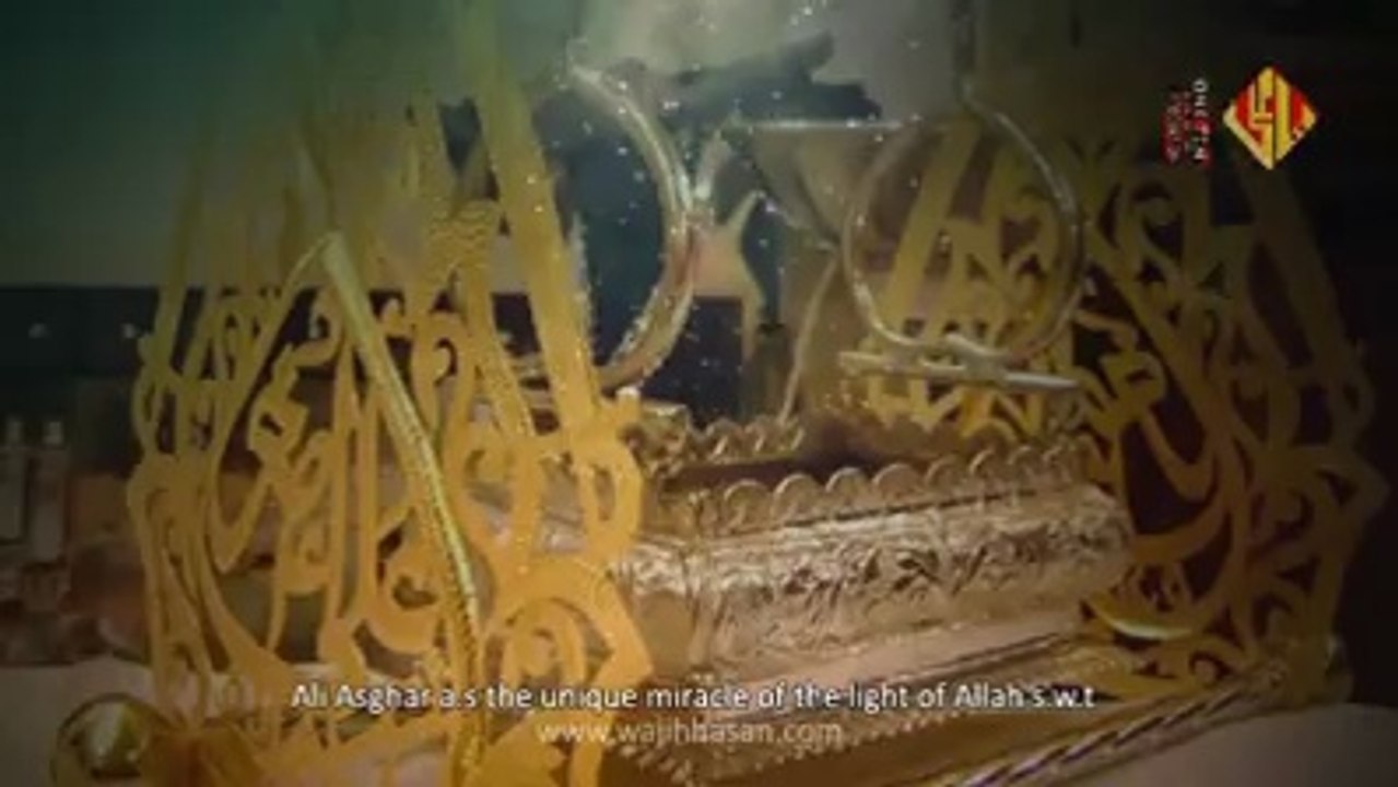 NOOR E KHUDA HAI ASGHAR (as)-SYED WAJHI HASAN ZAIDI-MANQABAT 1435 HIJRI 2014 YEAR