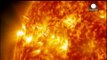 NASA releases footage of solar flare eruption