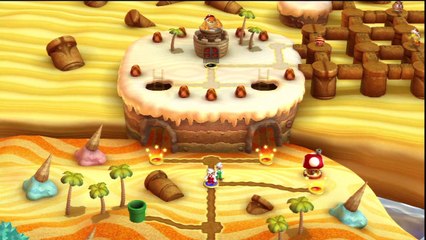 New Super Mario Bros. U - Dunes de Miel - 2-1 : Sacrées caboches !