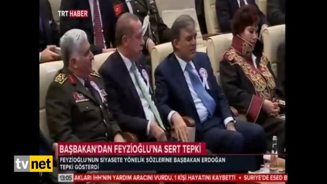 Başbakan Erdoğan Barolar Birliği Başkanı Metin Feyizoğlu'na Böyle Kızdı