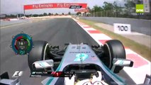 F1 Spain 2014 - Lewis Hamilton Pole Lap Onboard (HD)