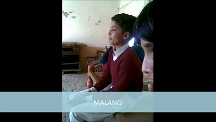 Punjabi kids singing mahiye in school