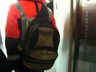 Manœuvre d'évitage d'un Cargo à Bassens