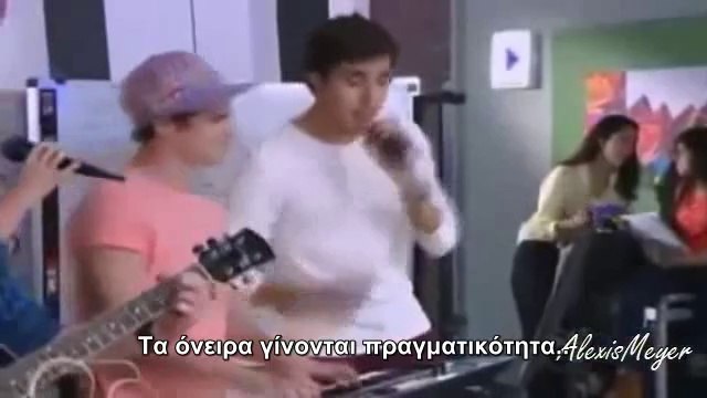 Violetta 2 _ Los chicos componen __Esto no puede terminar_Greek_Subs