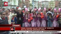Yörük Türkmen Şöleni Yürüyüş Ve  Karesi’ye Dua İle Başladı, Şenlikler Yarın…