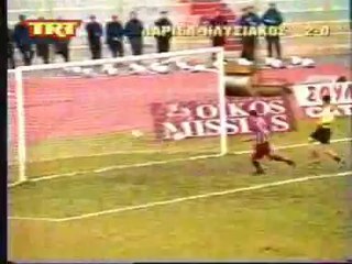 20η ΑΕΛ-Ηλυσιακός 2-0 2003-04 Το 1-0 Κοντοδήμος