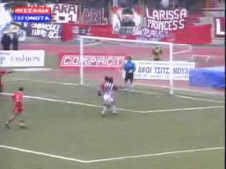 25η ΑΕΛ-Λεωνίδιο 1-0 2003-04 Το 1-0 Κυπαρίσσης