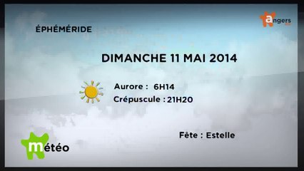 METEO MAI 2014 [S.5] [E.11] - Météo locale - Prévisions du dimanche 11 mai 2014