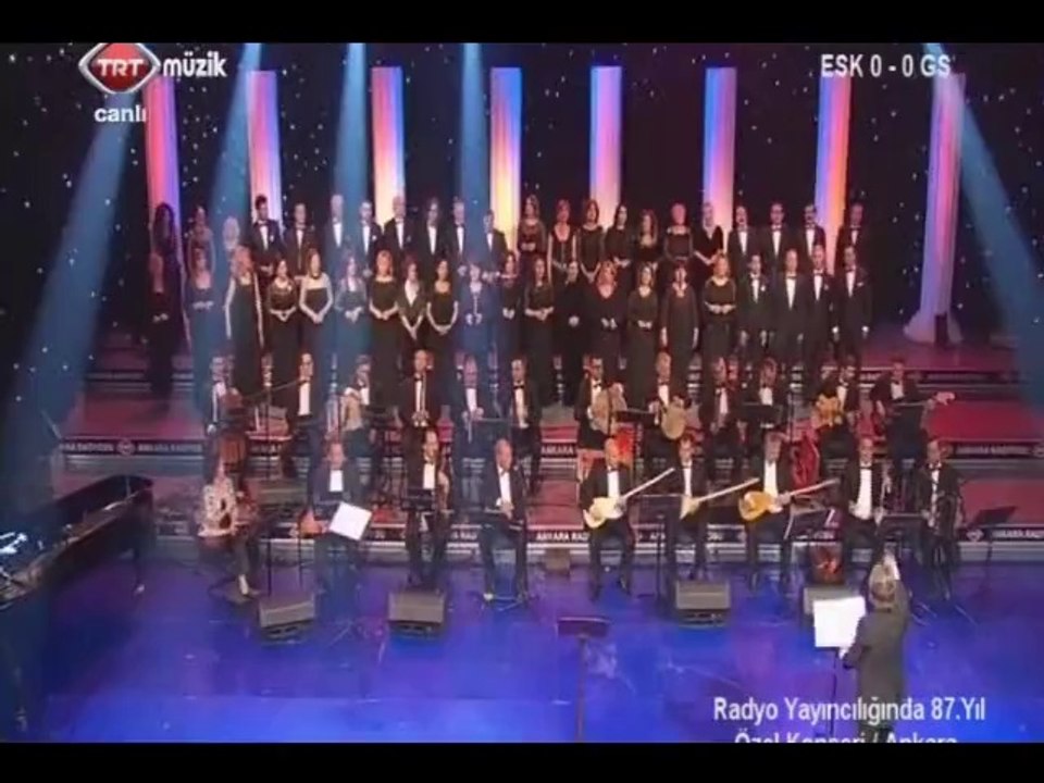 TRT Ankara Radyosu Yurttan Sesler Korosu-Bahçalarda barım var Şef:Ömer Hayri UZUN