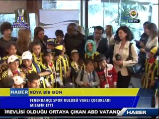 Van Konteyner Kent’in çocukları Şampiyon Fenerbahçemizin Misafiri Oldu.